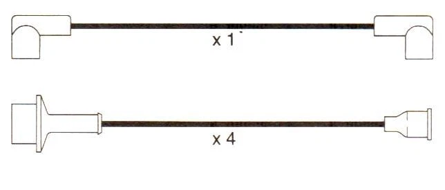 Toyota Hilux (_n_) Formula Power 10mm RACE PERFORMANCE HT Leads. FP441 - Imagem 1 de 1