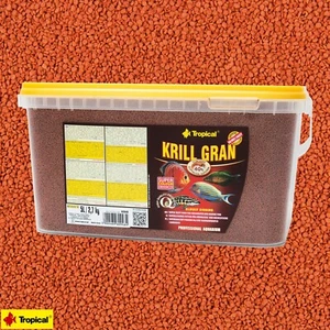 (16,20€/L) Tropical Krill Gran 5L (5000ml) 40% Krill Süß-& Meerwasser - Bild 1 von 1