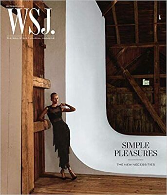 WSJ Magazine Wall Street Journal 2020 October Simple Pleasures Gyuhjikolp • 14.99€