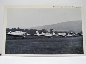 Echt Foto Postkarte Berwick Flughafen Birwick Pennsylvania RPPC C601 - Bild 1 von 2