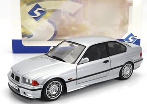 1:18 SOLIDO Bmw 3-Series M3 (E36) Coupe 1990 Silver SL1803913 - Imagen 1 de 3