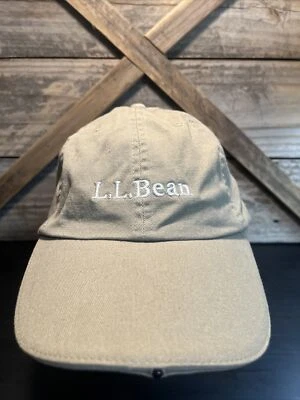 LL Bean Hat Gorra de Béisbol Adulto Beige Bronceado Luz en Ala Pequeña Linterna Caminata Foto 1 de 4