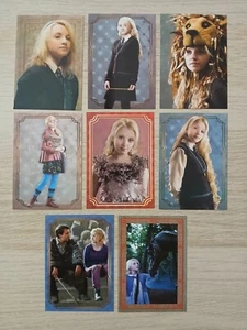 Lot de 8 cartes LUNA LOVEGOOD / EVANNA LYNCH (Harry Potter Evolution) - Zdjęcie 1 z 7