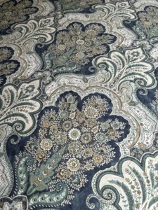 SCHÖNE BLAUE JORDANA PAISLEY-PERKAL-QUEEN-BETTDECKE VON POTTERY BARN #399 - Bild 1 von 13