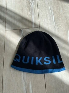 Vintage Y2K QUICKSILVER Knit Beanie Hat Men's One Size Cap - Picture 1 of 6