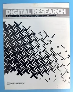 Digital Research Powerful Microcomputer Software Flyer - Picture 1 of 5