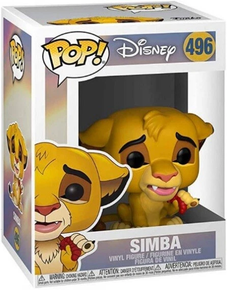 The Lion King Simba POP Disney #496 Vinyl Figure FUNKO - Image 1 of 1