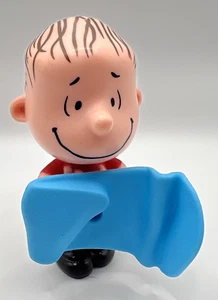 McDonalds Happy Meal Spielzeug 2015 Linus mit Zugschnur Decke Peanuts Film funktioniert! - Bild 1 von 7