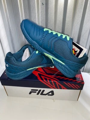 Fila Men’s Axilus 2 Energized Tennis Shoes Blue Coral