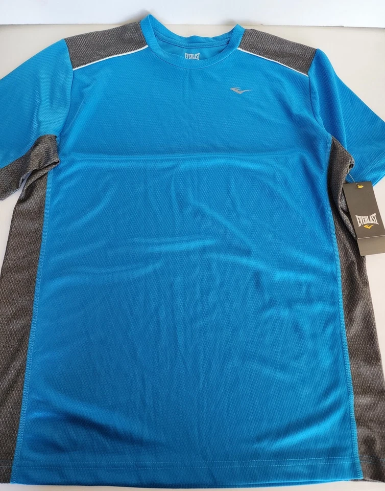 Everlast Niño Manga Corta Talla XL Atlético Eléctrico Turq/Gris  Foto 1 de 4