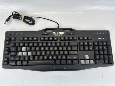 Logitech Call Of Duty G105 kabelgebundene Tastatur getestet & funktionsfähig LETZTE! - Bild 1 von 4