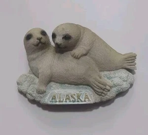Alaska SEALS Souvenir 3D Kühlschrankmagnet - Bild 1 von 8