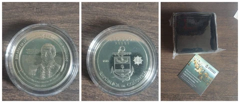 2023 COLOMBIA, COIN - CURRENCY 10000, PESOS, NAVAL BATTLE LAKE MARACAIBO - INDEP Cover