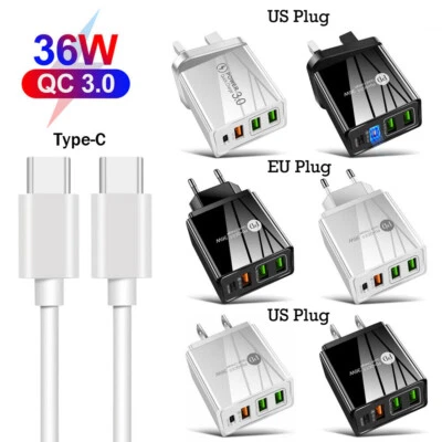 For Google Pixel 8a 8 7 Pro 7a 6 5a 36W USB PD Fast Charger Power Adapter/Cable - Image 1 of 4