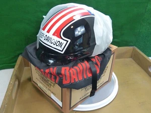 NEW Harley Davidson Radical #1 Open Face USA Motorcycle Helmet Size: L 59-60cm - Picture 1 of 15