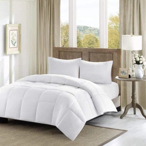 Cotton Comforter, 300 Thread Count Cotton Comforter, Box Quilting, Soft, Breatha - Picture 1 of 5