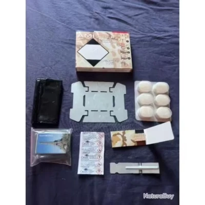 kit amichauf ensemble de rechauffage de poche cuisine rations militaire survie - Photo 1/4