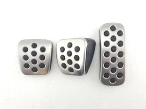 VAUXHALL ASTRA J / INSIGNIA SRI / VXR Alloy Pedal Covers Set - Genuine - Picture 1 of 6