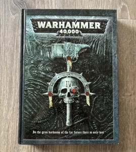 Warhammer 40,000K Rulebook Hardcover 2004 Edition 4 - Picture 1 of 6