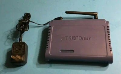 TRENDnet TEW-432BRP 54 Mbps 4-Port 10/100 Wireless G Router - Image 1 of 2
