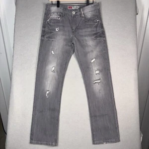XIOS DNM Men’s Distressed Jeans 31x30 Grey DenimIndustry Premium Jean - Picture 1 of 15