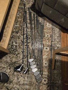 Lightly Used Taylor Made Sim2 Max Set. A-5 Iron Hybrid 3 And Driver - Picture 1 of 17