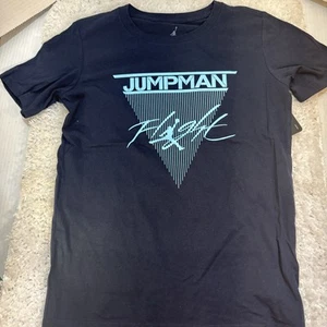 Jordan Jumpman T Shirt Navy Size Med 10-12 Years - Picture 1 of 5