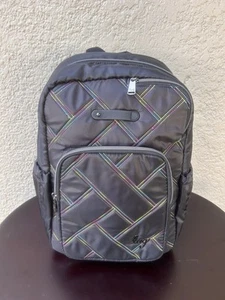Lug Backpack Roadster Black/Rainbow Quilt NWOT - Picture 1 of 15