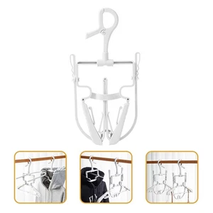 Percha plegable con capucha elástica para sudadera con capucha antideslizante perchas de plástico - Imagen 1 de 12