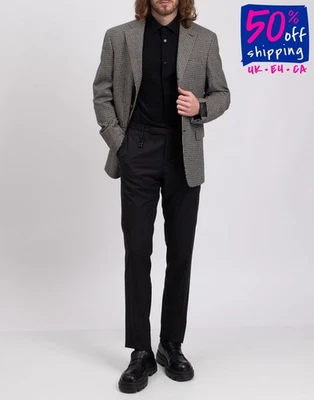 RRP€895 RAFFAELE CARUSO SARTORIA PARMA Cashmere & Wool Blazer Jacket IT50 L - Image 1 of 4