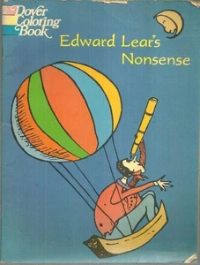 Edward Lear's Nonsense Book a Dover Coloring Book 1971 Unused Softcover - Picture 1 of 1