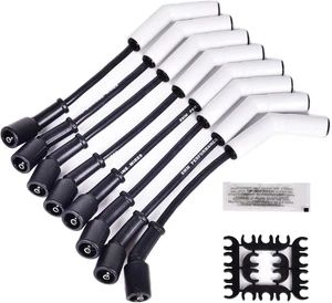 Spark Plug Wire Set Accel 9070C Extreme 9000 Ceramic Boot Compatible with LS Ter - Picture 1 of 7