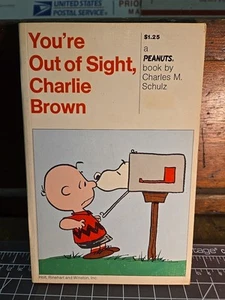 You're Out of Sight, Charlie Brown Charles Schulz Peanuts Holts 1st Edition 1970 - Picture 1 of 11
