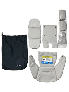 Nuna Exec Organic Cotton Infant Insert Set Wedge & Storage Bag Car Seat - Picture 1 of 3