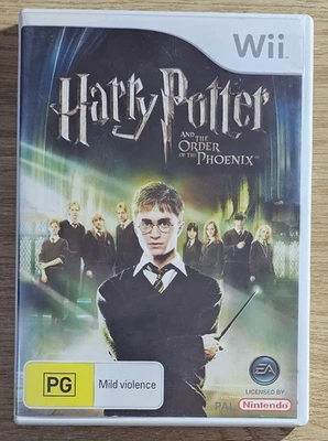 † Harry Potter and the Order of the Phoenix ~ Nintendo Wii manual & map ~NO Disc - Image 1 of 4