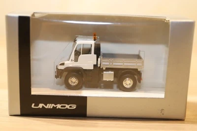 Busch B6 600 4152, Unimog Pritsche U430, weiss H0, 1:87 - Bild 1 von 4