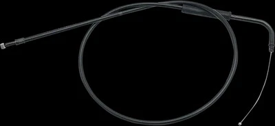 Motion Pro Blackout Throttle Cable 25.5in Harley Davidson Softail Springer 04-06 - Image 1 of 3