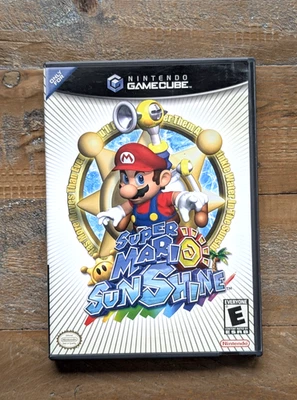 ✹ Super Mario Sunshine ✹ NINTENDO GAMECUBE GAME ✹ Fully Complete 1st Print ✹ USA - Image 1 of 4