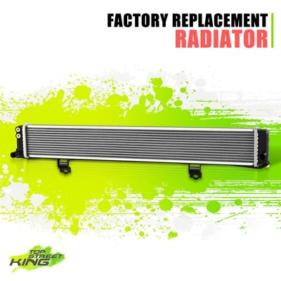 OE 风格铝芯赛车散热器组件适用于雷克萨斯 RX450h 10-15 DPI 13355 — 第 1/4 张图片