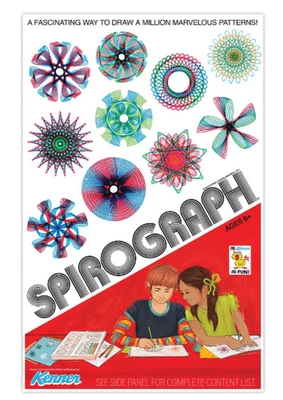 Spirograph 1048Z Commemorative Edition Retro Deluxe Craft Set - Image 1 of 3