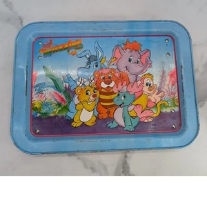 Vintage Puzzles Metall faltbares Tablett 1985 Hasbro Made in USA 80er Disney - Bild 1 von 11