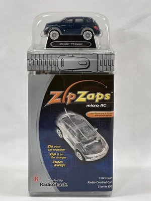 RadioShack ZipZaps Micro RC Chrysler PT Cruiser 1:64 Scale Starter Kit - New - Image 1 of 4