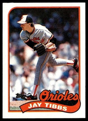 1989 Topps Jay Tibbs Baltimore Orioles #271 - Image 1 of 2