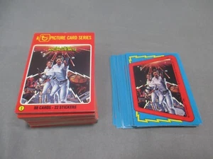 Juego completo de tarjetas coleccionables de la serie de televisión Buck Rogers como nuevas con pegatinas 1979 tapas - Imagen 1 de 4