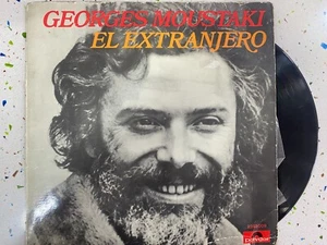 GEORGES MOUSTAKI EL EXTRANGERO LP VINILO - INDUSTRIA ARGENTINA - POLYDOR PHONO - Imagen 1 de 3