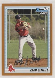 2010 Bowman Prospects Orange /250 Zach Gentile #BP62
