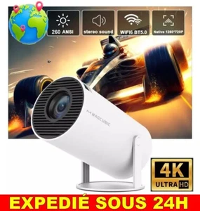 Projecteur Portable Home Cinéma Plein Air Wifi 6 Android 11 Vidéo 1080P HY300 - Photo 1/20