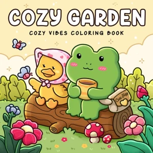 Cozy Garden: Cute Coloring Book Featuring Gardern Nooks with Plants, Flowers, an - Picture 1 of 12