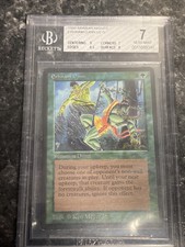 Erhnam Djinn X1 Mtg Arabian Nights Lp BGS 7 9/7/6.5/8 Real