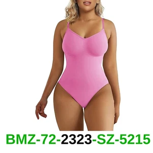 SHAPERX Women's Shapewear Bodysuit Tummy Control Body Shaper Seamless, L/XL - Picture 1 of 4